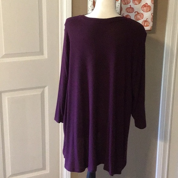 Lane Bryant  Maroon Sweater 18/20 - Picture 4 of 7